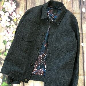 New-2-u (worn once) Ted Baker Wool Buttonup Jacket